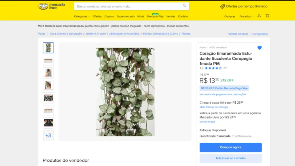 Coração emaranhado print mercado livre