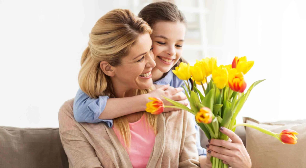 dia das mães com flores