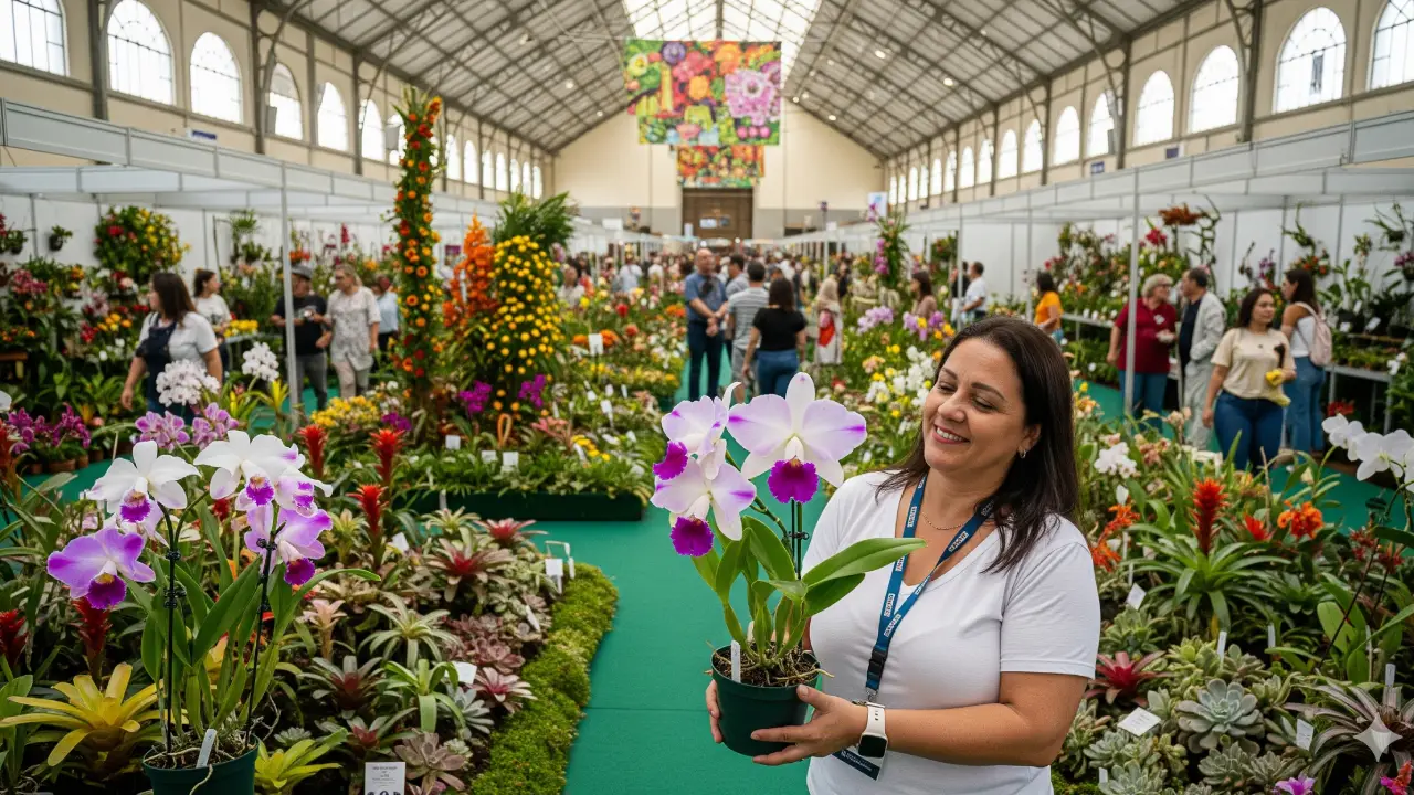 20 Mil Espécies em Flor: Joinville Recebe a Maior Festa de Flores do Brasil