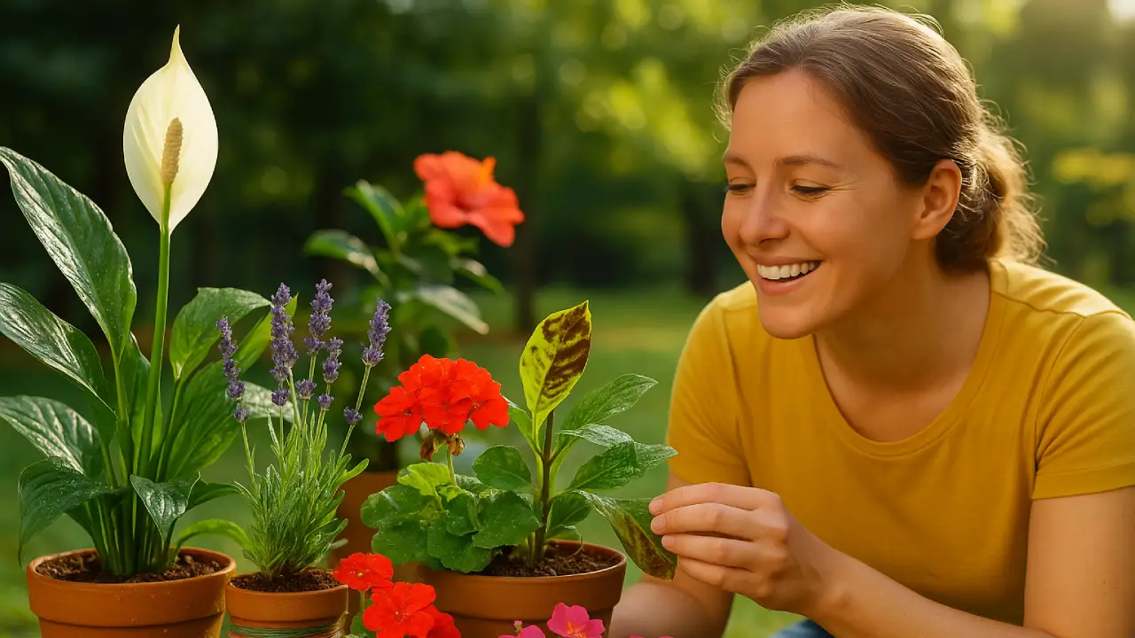 Flores que Voltam à Vida Após a Tempestade