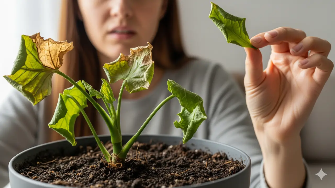 Folhas Quebradiças? O Que Isso Revela Sobre Sua Planta