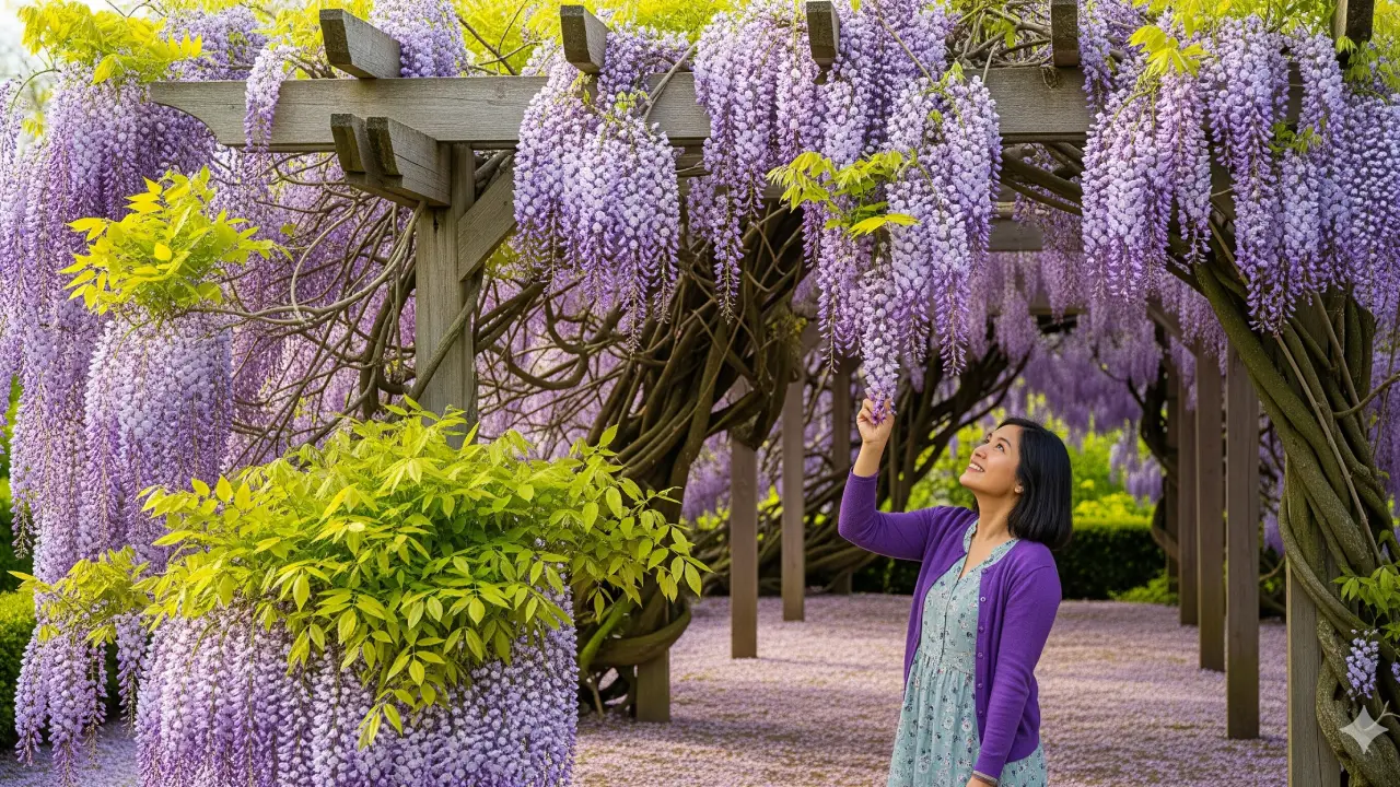 Glicínias no Jardim? Veja os Cuidados Para Ter Uma Floração Deslumbrante