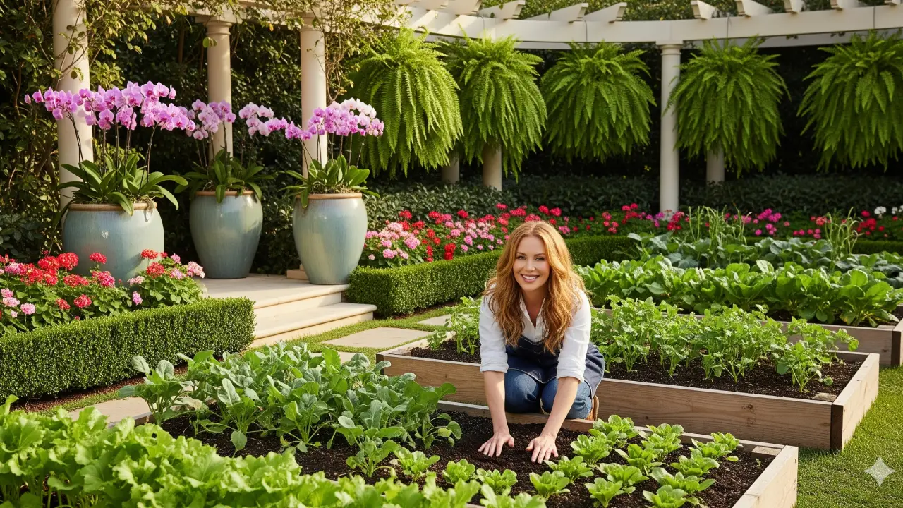 Jardinagem entre Celebridades: Como a Jardinagem Virou Terapia de Luxo