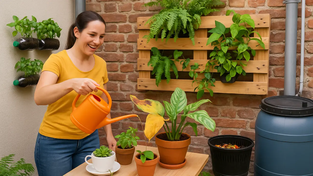 Mãos na Massa: Projetos DIY Sustentáveis para um Jardim Incrível!