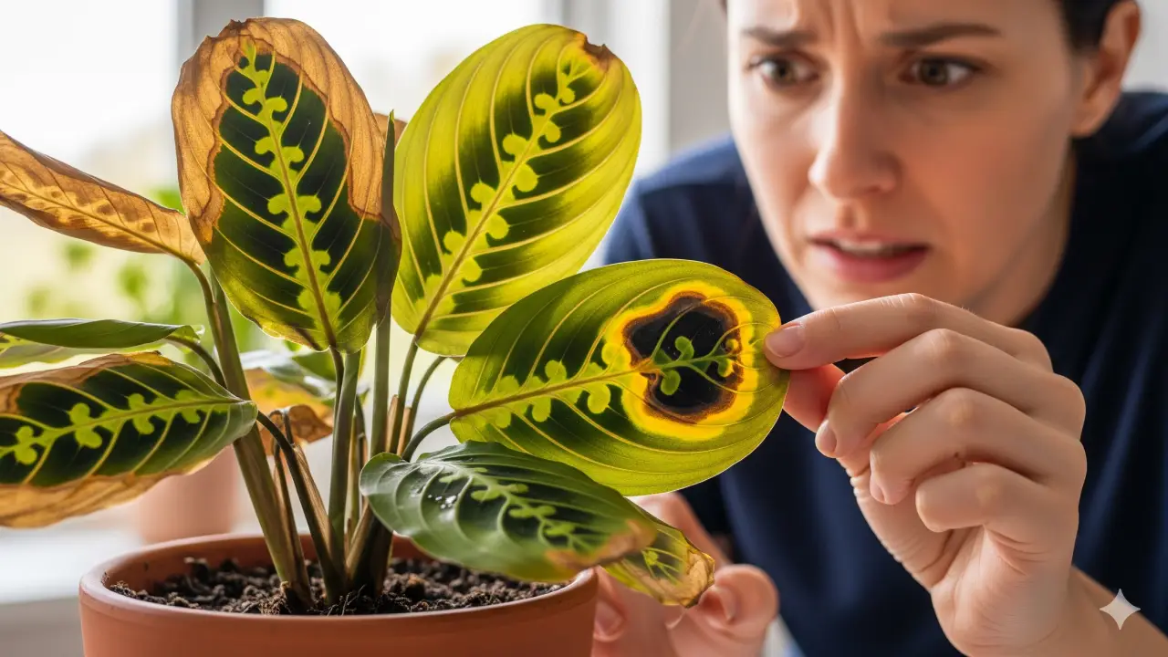 Maranta com Manchas? Descubra o Que Fazer e Como Evitar