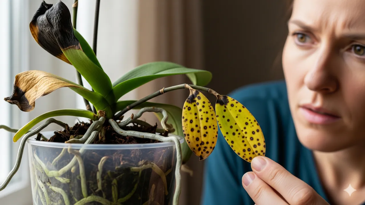 Orquídeas Doentes: Sinais e Soluções Práticas