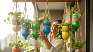 Segredo Sustentável Revelado: Como Transformar Garrafas em Suportes Lindos para Plantas