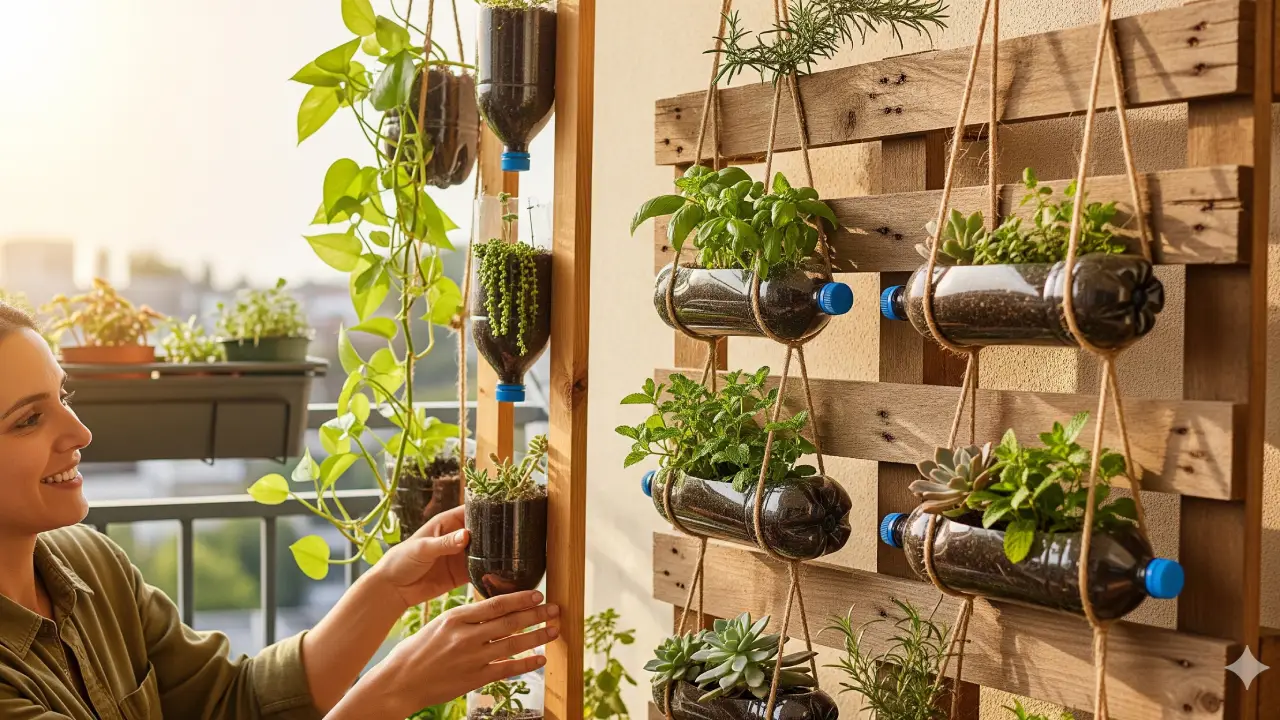 Suporte de Garrafas para Plantas: Ideias Criativas e Sustentáveis