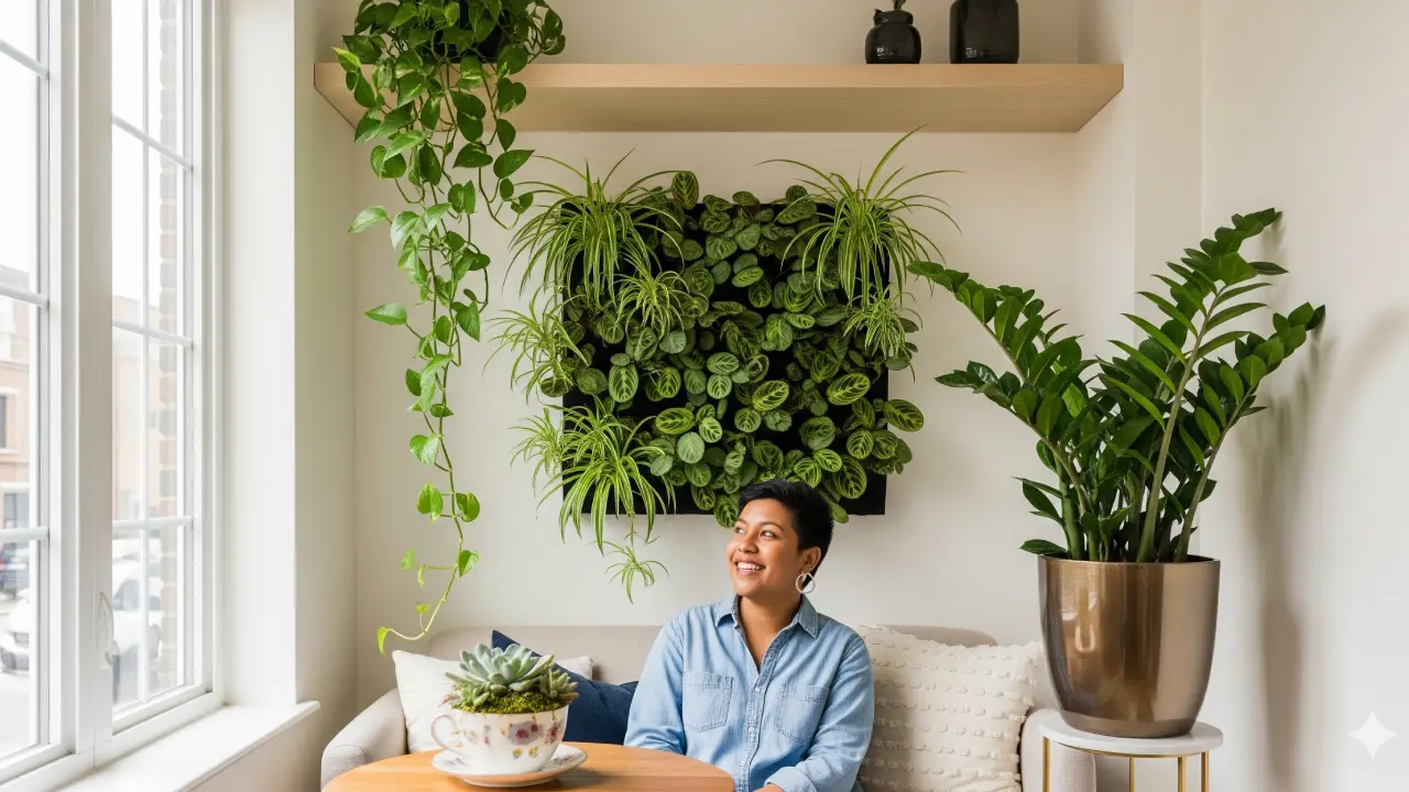 Verde para Todos: Decoração com Plantas que Cabem no Seu Cantinho!