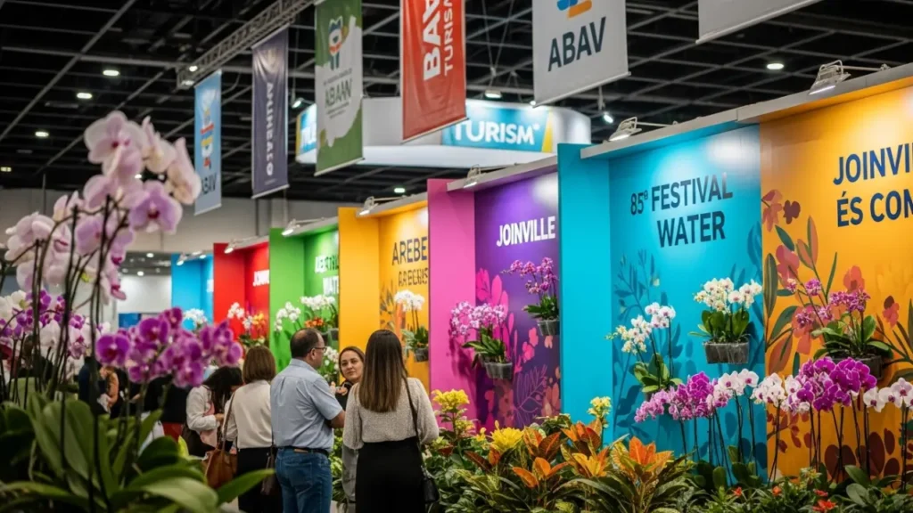 Vem Aí a 85ª Festa das Flores! 85ª Festa das Flores de Joinville Lança Evento na ABAV Expo 2025
