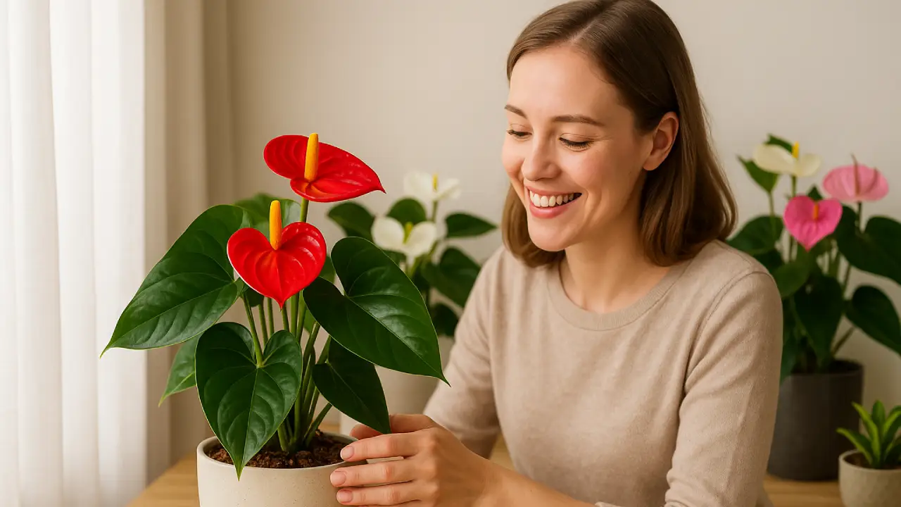 Antúrio em Alta: Beleza Tropical Que Valoriza Qualquer Decoração