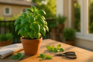 Atrai Sorte e Cresce Rápido: O Manjericão é a Planta do Mês