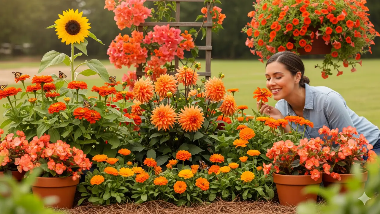 Cores Que Encantam: Conheça 22 Flores Laranjas Para Iluminar Seu Jardim