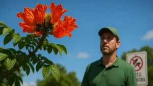 Flor Bonita, Mas Perigosa: Planta Proibida Pode Gerar Multa em SC
