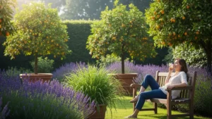 Jardim com Cheiro de Tranquilidade: O Poder Terapêutico dos Aromas Cítricos