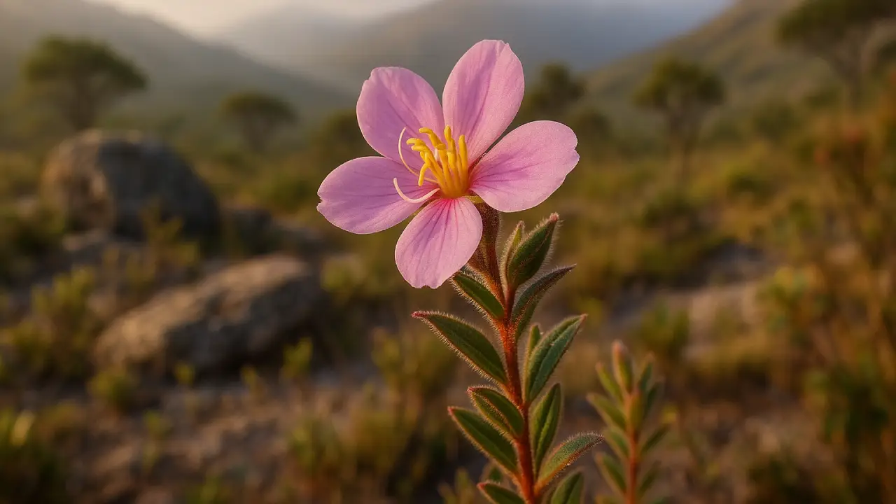 Nova Espécie de Flor é Encontrada em Montanhas do Cerrado Mineiro