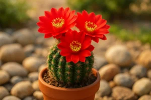 O Cacto Que Dá Show de Flores: Descubra a Parodia Sanguiniflora