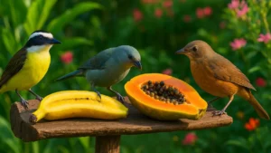 O Segredo Para Ter Mais Pássaros no Jardim Está Nessas 2 Frutas