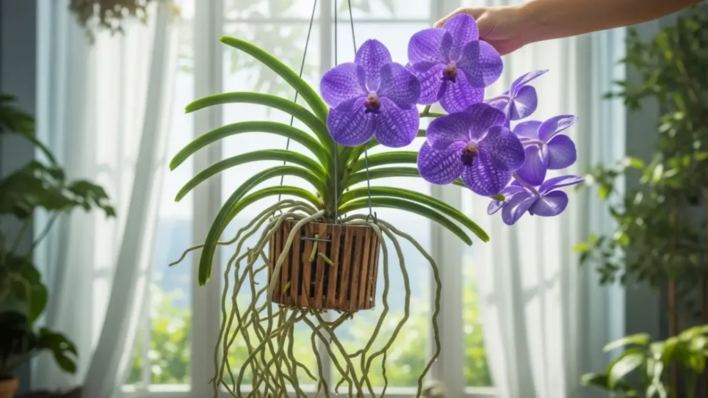 Orquídea Vanda precisa de sol direto? Descubra os cuidados certos para flores duradouras

