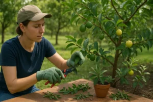 Poda Inteligente: O Truque Que Antecipará a Frutificação das Suas Árvores