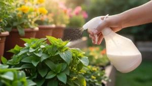 Segredo Caseiro: Como Usar Leite para Deixar Suas Plantas Fortes e Saudáveis