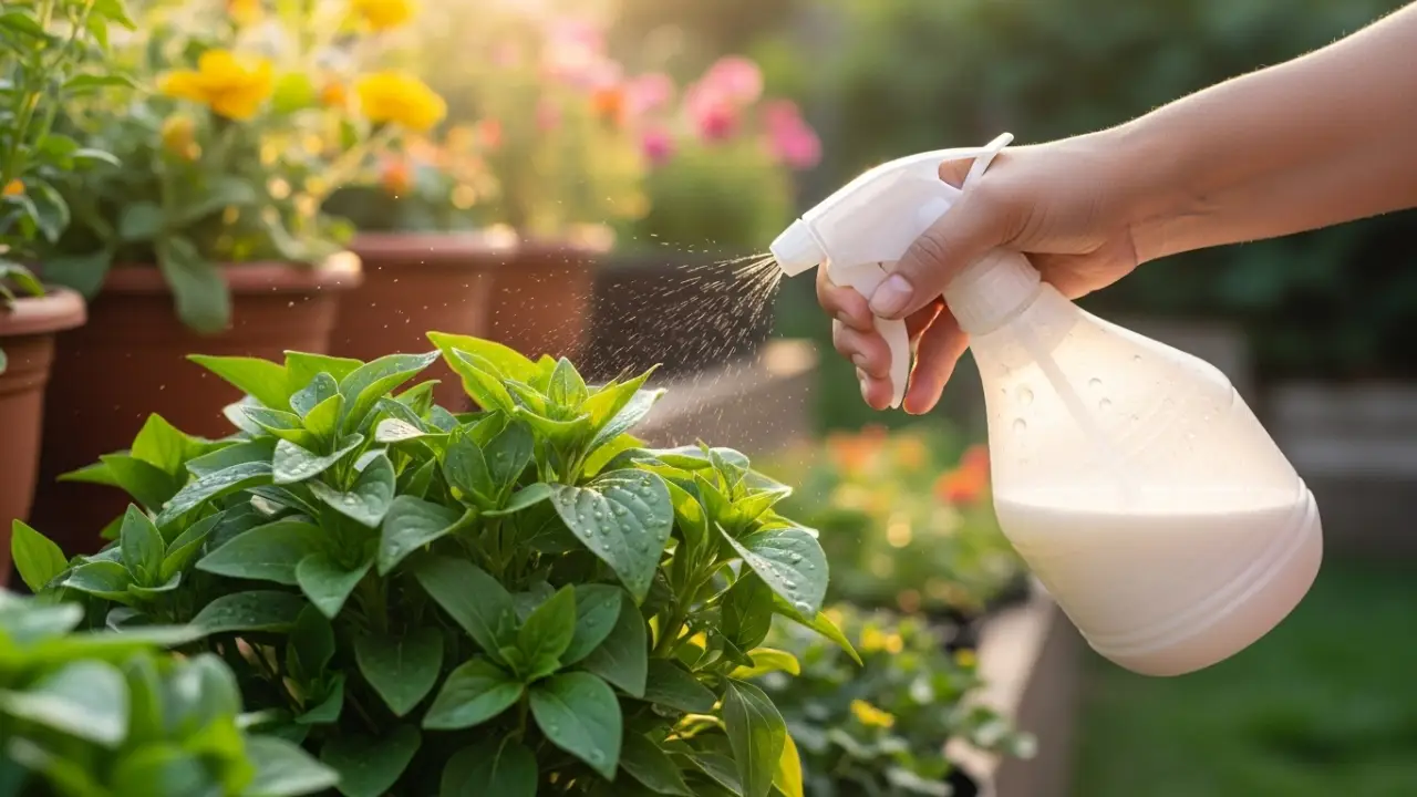 Segredo Caseiro: Como Usar Leite para Deixar Suas Plantas Fortes e Saudáveis