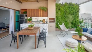 Em alta: áreas gourmet integradas ao jardim dominam projetos modernos