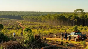 Desmatamento Ilegal em SP: Fazenda é Autuada com Multa Recorde em Barbosa
