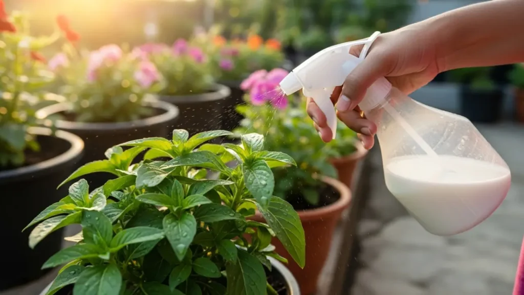 Segredo Caseiro: Como Usar Leite para Deixar Suas Plantas Fortes e Saudáveis
