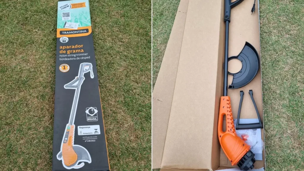 Aparador de Grama Tramontina 1500w é bom? Review Completo