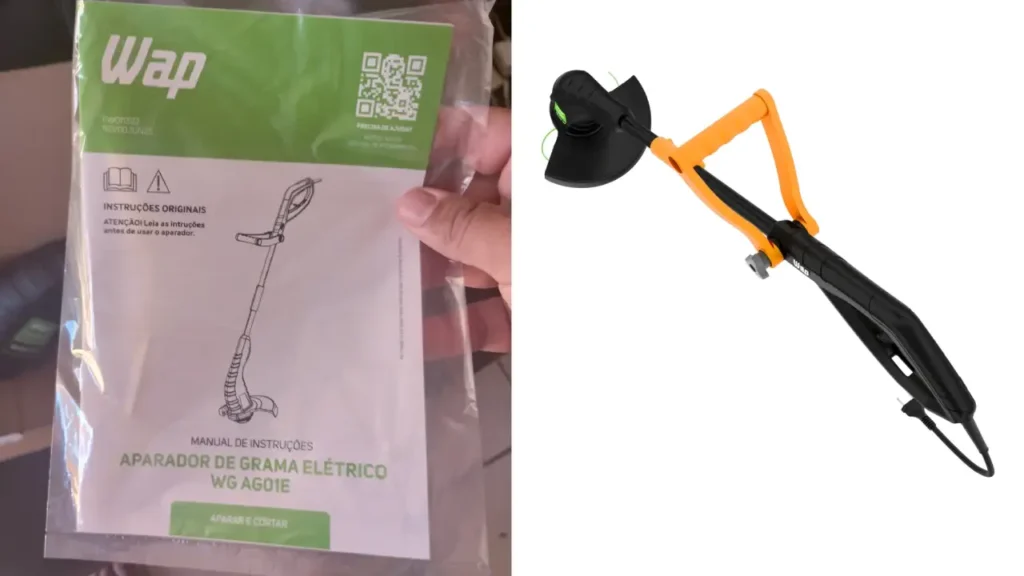 Aparador de Grama WAP 1600w é bom? Review Completo