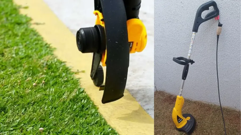 Aparador de Grama Vonder 1500w AG1500bp uso